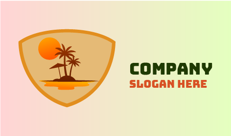 Shield Beach Autumn Logo