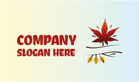 Sycamore Maple Autumn Logo