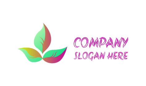 Ternate Leaflet Autumn Logo