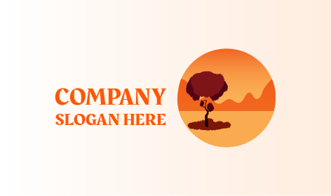 Turkey Red Tree Autumn Logo