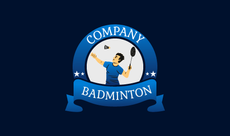Logo Per Allenatori Di Badminton
