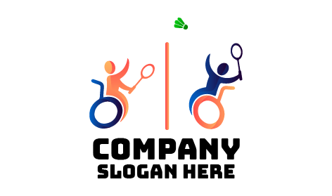 Logo Appassionato Di Badminton