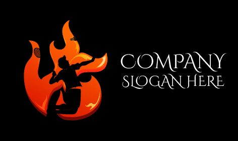 Logótipo Spirit Fuel Badminton