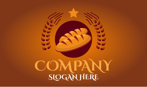 Logotipo De Panadería De Pan Integral