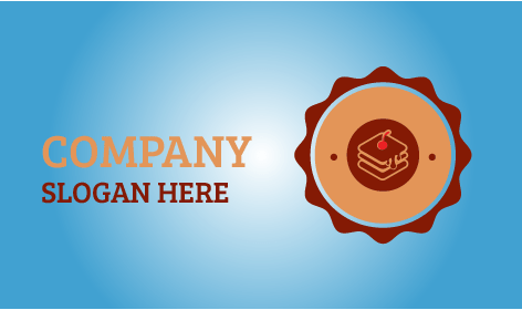 Logo Makanan Toko Roti Ceri