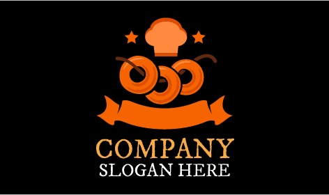 Circular Donuts Bakery Logo