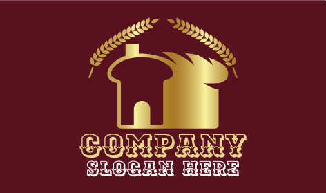 Logo Del Panificio Per Il Pane Fresco