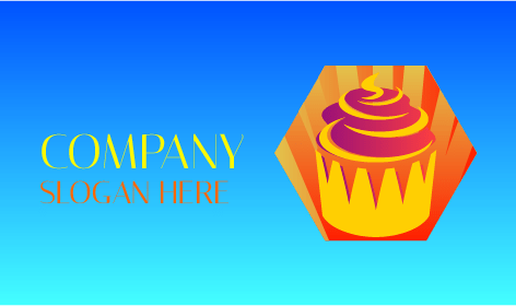 Luscious Frosting Cake Bakery Logo