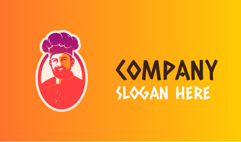 Tempting Pastry Chef Bakery Logo