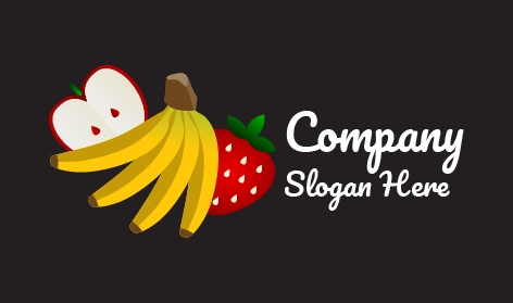 Banana Fruit Market Logo