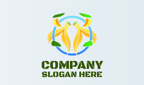 Flying Banana Peel Logo