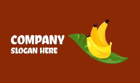 Green Leaf Banana Logo
