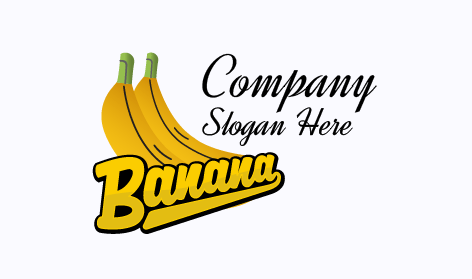 Yellow Banana Pair Logo