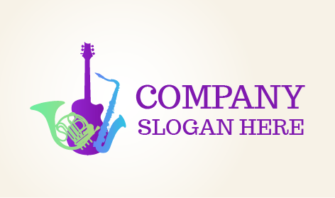 Création de logo d’instrument de musique
