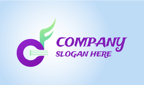 Logo du groupe d'instruments de musique violet