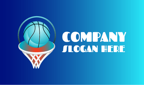 Sky Blue Basketball Logo