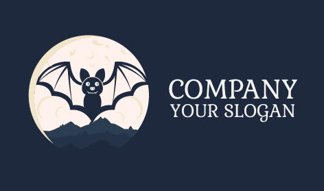 Çizgi Film Siyah Yarasa Logosu