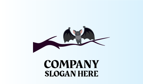 Heyecanlı Yarasa Dalı Logosu