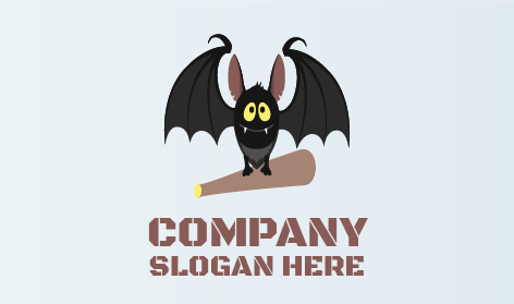 Uçan Siyah Yarasa Logosu