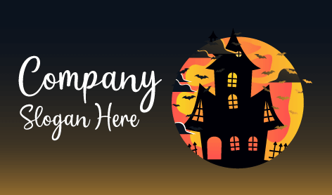 Halloween Bat House Logo