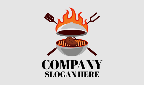 Bbq Grilling Utensils Logo