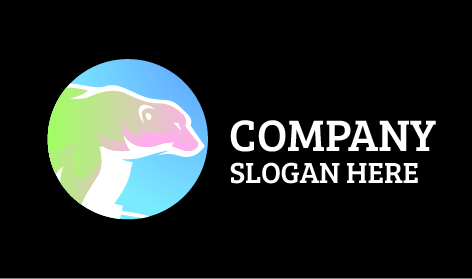 Pastel Shades Bear Logo