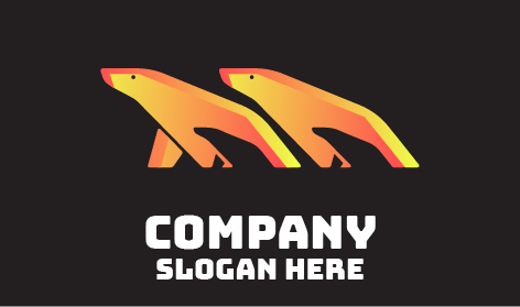 Işıltılı Kutup Ayısı Logosu