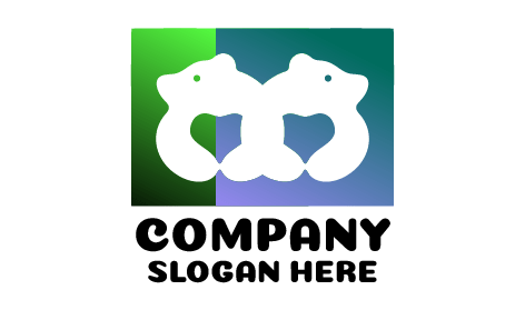 Twins Bear Heart Logo