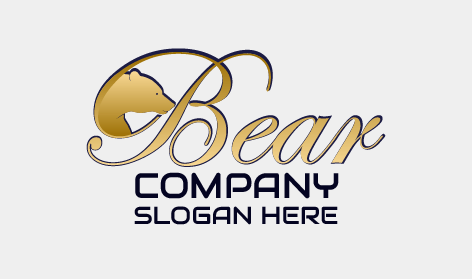 Wild Bear Wordmark Logo