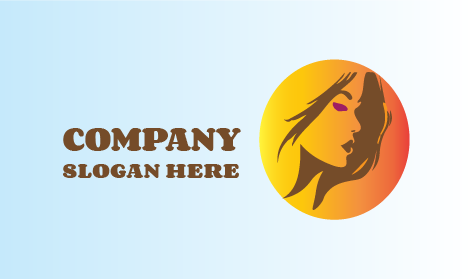 Logotipo Do Salão De Beleza Olho Roxo