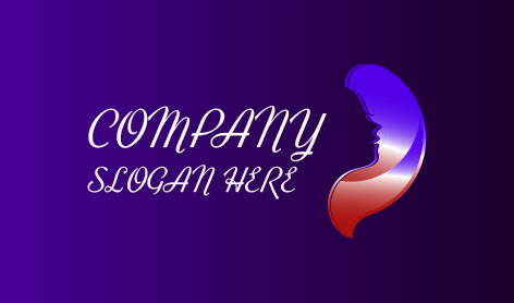 Logo Kecantikan Abstrak Artistik