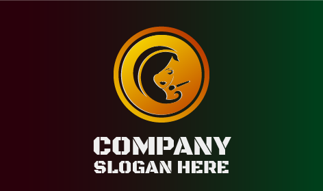 Logótipo Clássico Da Menina De Beleza