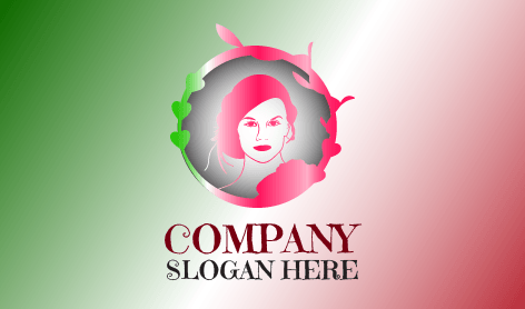 Logotipo De Beleza Feminina Elegante Grátis Online