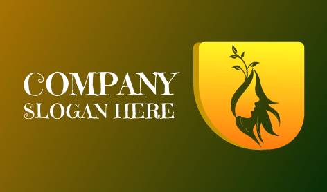 Logotipo De Beleza De Aura Feminina