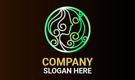 Logotipo De Belleza De Deliciosas Trenzas