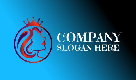 Zeitloses Königliches Schönheits Logo