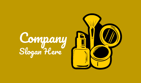 Yellow Makeup Beauty Logo