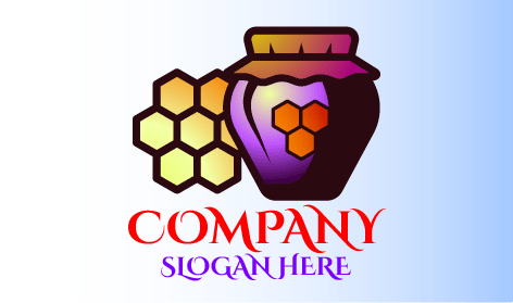 Honey Pot Bee Logo