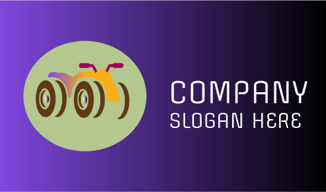 ATV Binici Bisiklet Logosu