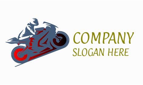 Gri Bisiklet Siluet Logosu