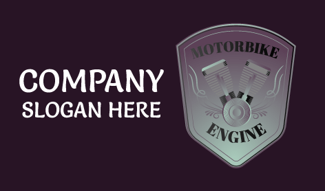 Gray Shield Bike Logo