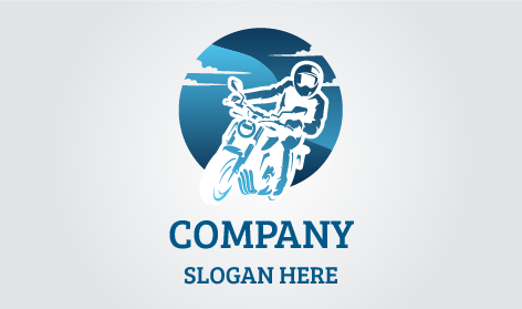 Yarış Motosiklet Bisiklet Logosu