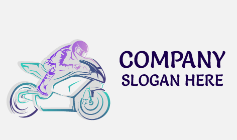 Logotipo De Bicicleta Con Estética De Colores Suaves