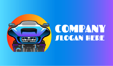 Traditional Retro Bike Logo