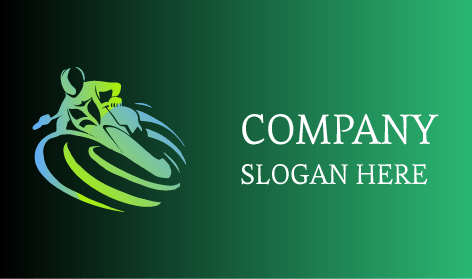 Su Kayağı Bisikleti Logosu