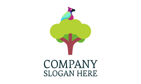 Logo D'aigle Coloré