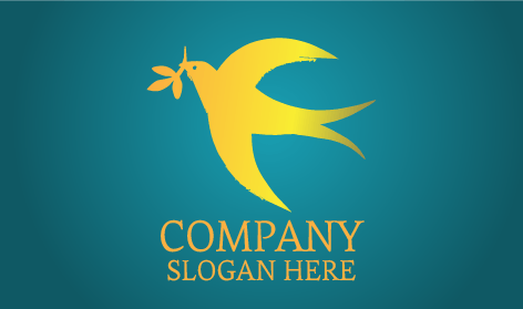 Logo Burung Merpati Emas