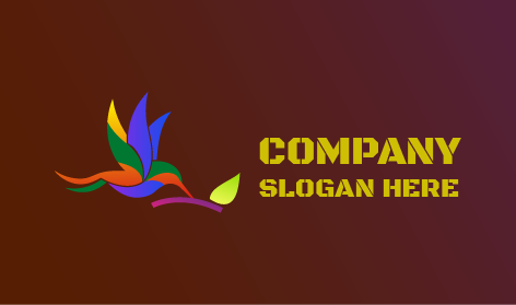 Logo Burung Memegang Lilin