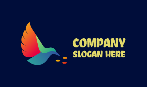 Logo Siluet Burung Modern