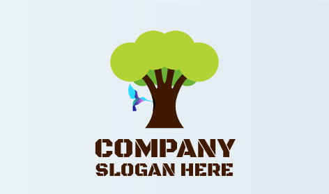 Doğa Dostu Kuş Logosu